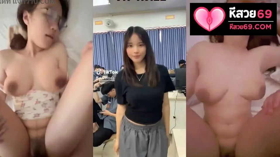 คลิปหลุด d_011046 น้องดีดี้สาวอาชีวะ หีสวย โดนแฟนหนุ่มจับเอาควยยัดปากคาชุดนักศึกษา สาวหีสวย กระแทกหีซอยหี กระแทรกไปบีบนมไป โครตเด็ด