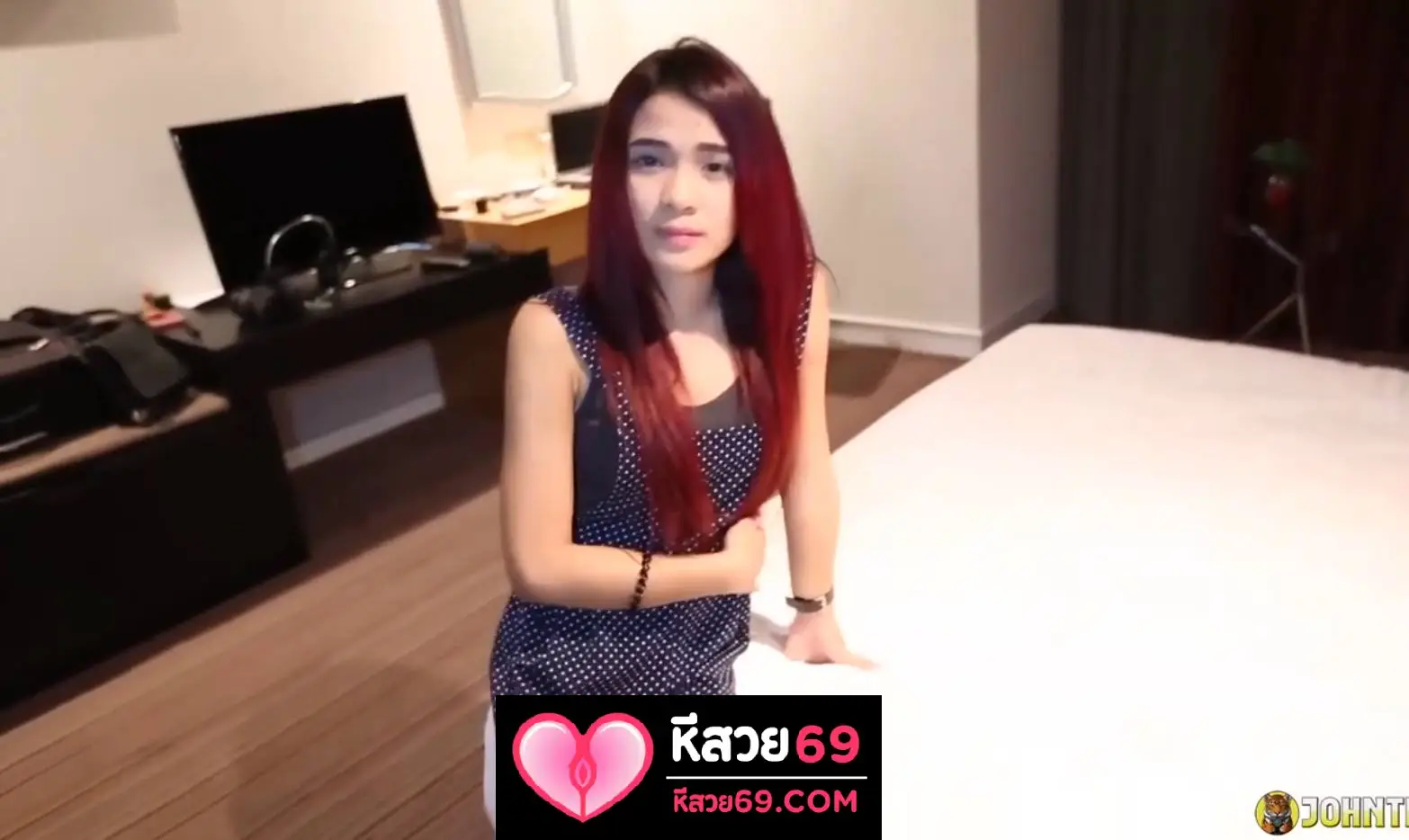 คลิปหลุดหีสวย JohntronX – Nok C น้องนกสาวพัทยาอย่างแจ่ม รับงานเย็ดกับฝรั่งโดนถ่ายคลิปตอนเย็ดกัน โดนเย็ดหีร้องครางเสียว ลั่นห้องเลย